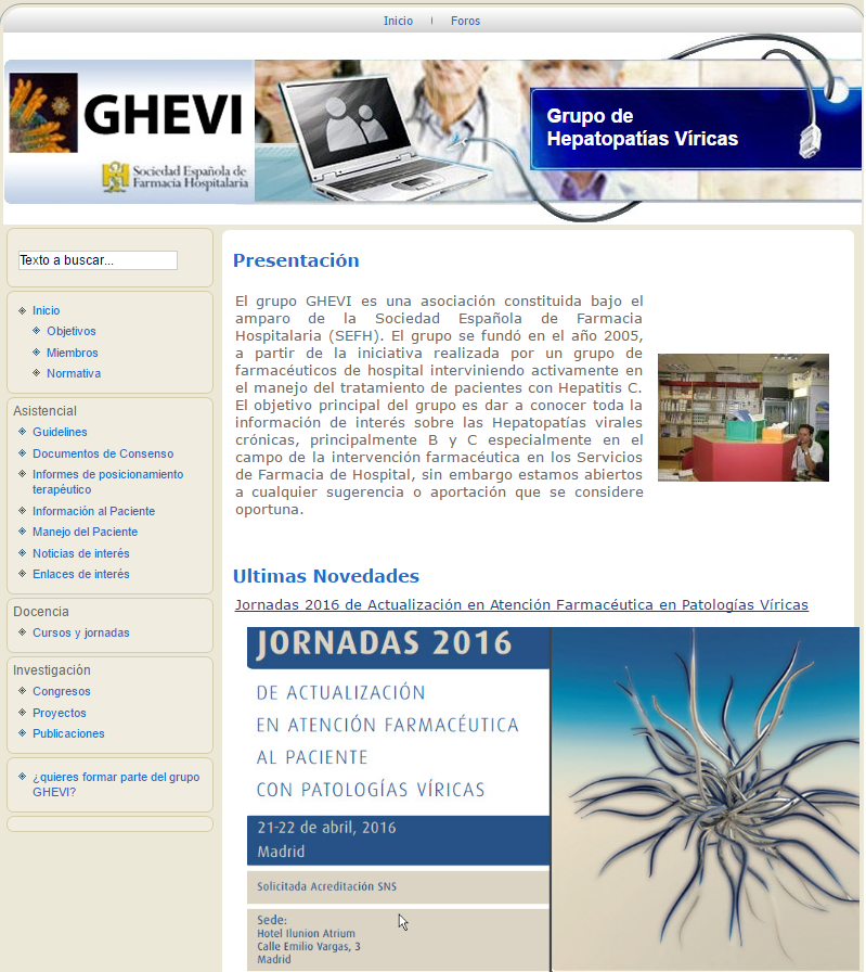 El Grupo GHEVI renueva su página web
